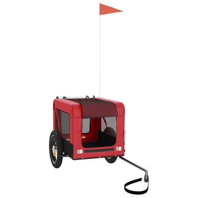 vidaXL remorque de vélo pour animaux de compagnie Fer vidaXL remorque de vélo pour animaux de compagnie Fer