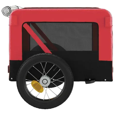 vidaXL remorque de vélo pour animaux de compagnie Fer vidaXL remorque de vélo pour animaux de compagnie Fer