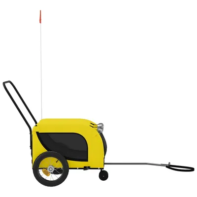 vidaXL remorque de vélo pour animaux de compagnie Fer vidaXL remorque de vélo pour animaux de compagnie Fer