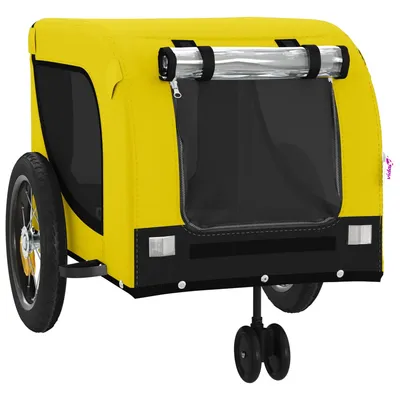vidaXL remorque de vélo pour animaux de compagnie Fer vidaXL remorque de vélo pour animaux de compagnie Fer