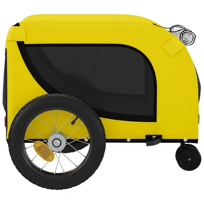 vidaXL remorque de vélo pour animaux de compagnie Fer vidaXL remorque de vélo pour animaux de compagnie Fer