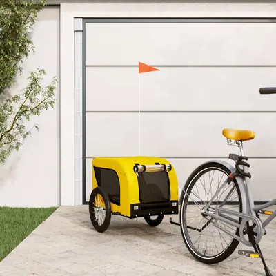 vidaXL Remorque de vélo pour chien Oxford