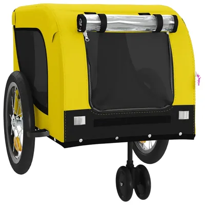 vidaXL remorque de vélo pour animaux de compagnie Fer vidaXL remorque de vélo pour animaux de compagnie Fer