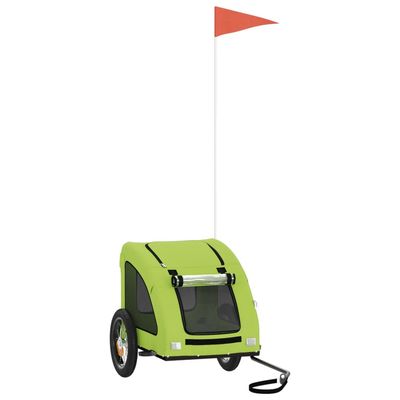 vidaXL remorque de vélo pour animaux de compagnie Fer