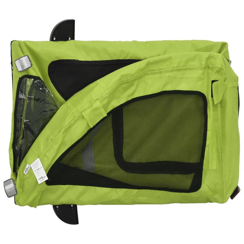 vidaXL remorque de vélo pour animaux de compagnie