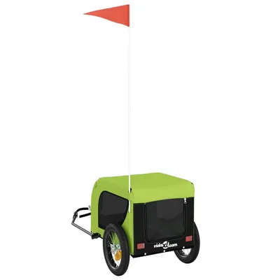 vidaXL remorque de vélo pour animaux de compagnie Fer vidaXL remorque de vélo pour animaux de compagnie Fer