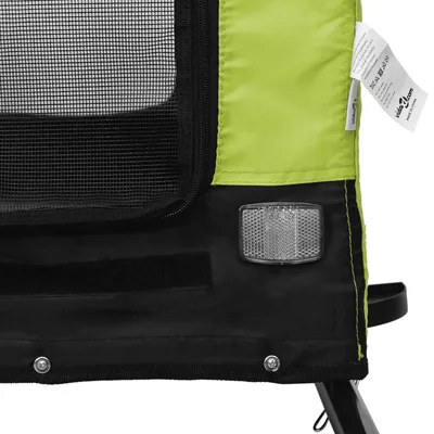 vidaXL remorque de vélo pour animaux de compagnie Fer vidaXL remorque de vélo pour animaux de compagnie Fer