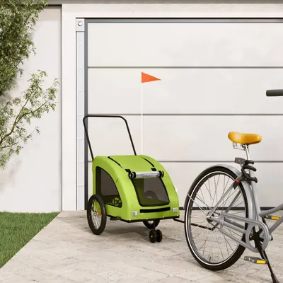 vidaXL Remorque de vélo pour chien Oxford