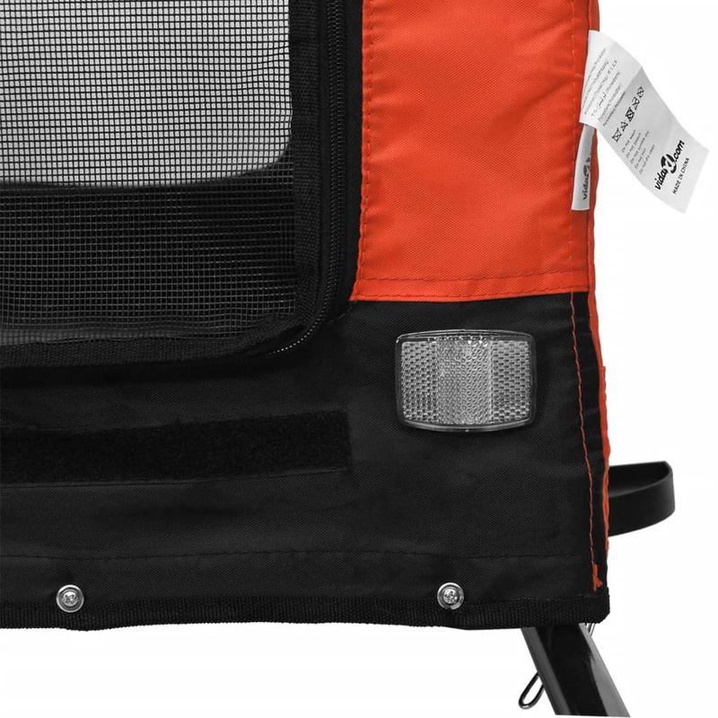 vidaXL remorque de vélo pour animaux de compagnie