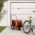 vidaXL remorque de vélo pour animaux de compagnie Fer