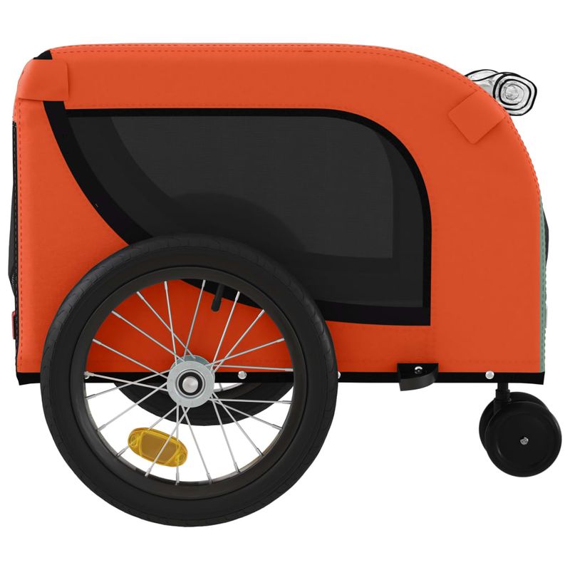 vidaXL remorque de vélo pour animaux de compagnie