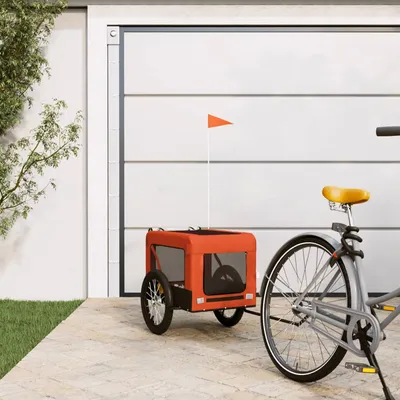vidaXL Remorque de vélo pour chien Oxford
