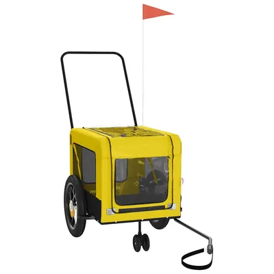 vidaXL Remorque de vélo pour chien Oxford