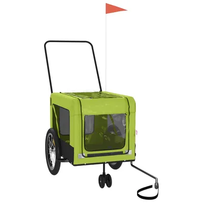 vidaXL Remorque de vélo pour chien Oxford