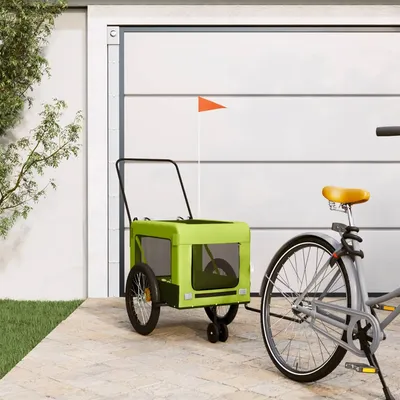 vidaXL Remorque de vélo pour chien Oxford