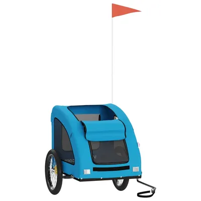 vidaXL remorque de vélo pour animaux de compagnie Fer vidaXL remorque de vélo pour animaux de compagnie Fer