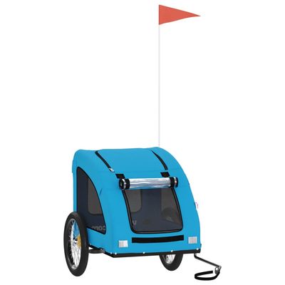 vidaXL remorque de vélo pour animaux de compagnie