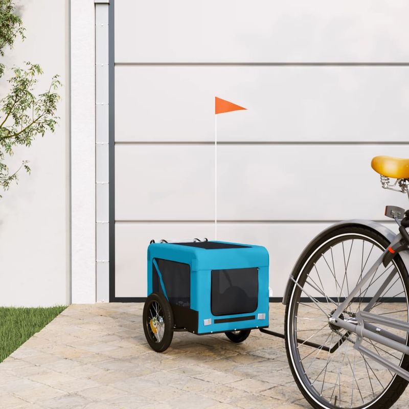 vidaXL remorque de vélo pour animaux de compagnie