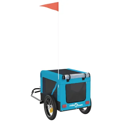 vidaXL remorque de vélo pour animaux de compagnie Fer vidaXL remorque de vélo pour animaux de compagnie Fer