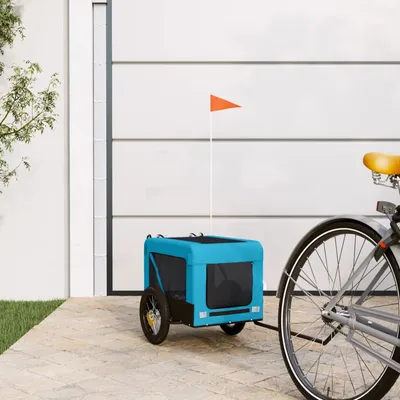 vidaXL remorque de vélo pour animaux de compagnie Fer vidaXL remorque de vélo pour animaux de compagnie Fer