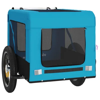 vidaXL remorque de vélo pour animaux de compagnie Fer vidaXL remorque de vélo pour animaux de compagnie Fer