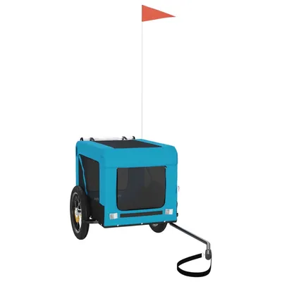 vidaXL remorque de vélo pour animaux de compagnie Fer