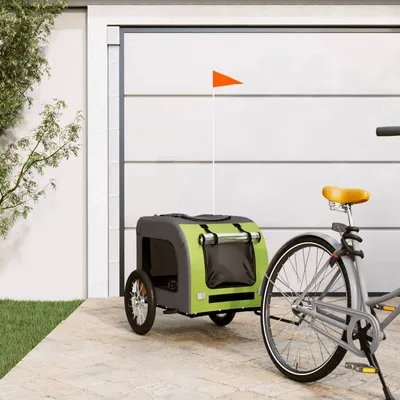 vidaXL Remorque de vélo pour chien Oxford