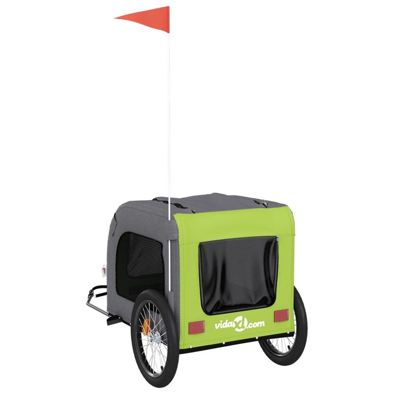 vidaXL remorque de vélo pour animaux de compagnie
