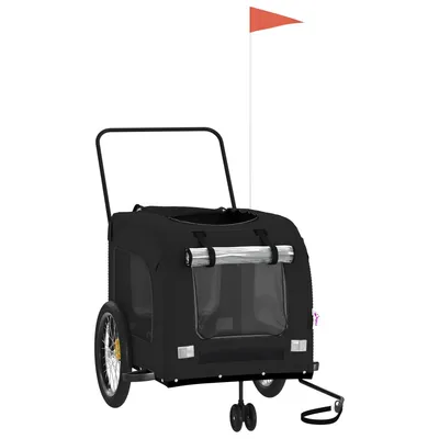 vidaXL Remorque de vélo pour chien Oxford