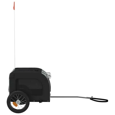 vidaXL remorque de vélo pour animaux de compagnie Fer vidaXL remorque de vélo pour animaux de compagnie Fer