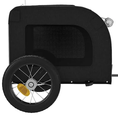 vidaXL remorque de vélo pour animaux de compagnie Fer vidaXL remorque de vélo pour animaux de compagnie Fer