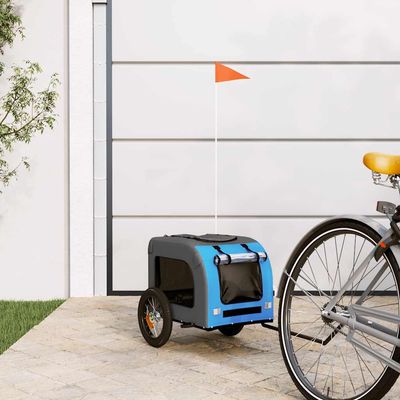 vidaXL remorque de vélo pour animaux de compagnie Fer