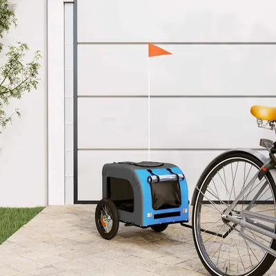 vidaXL Remorque de vélo pour chien Oxford