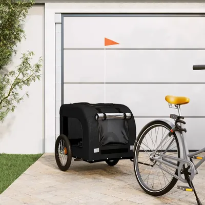 vidaXL Remorque de vélo pour chien Oxford