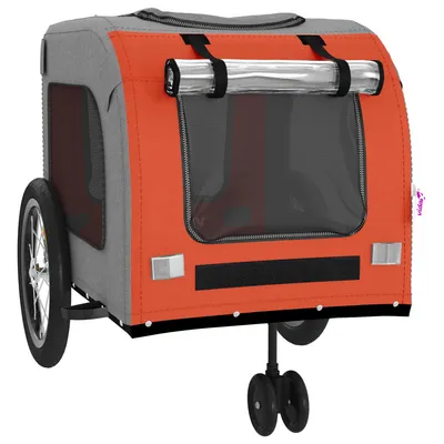 vidaXL remorque de vélo pour animaux de compagnie Fer vidaXL remorque de vélo pour animaux de compagnie Fer