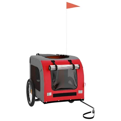vidaXL Remorque de vélo pour chien Oxford