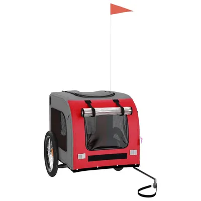 vidaXL Remorque de vélo pour chien Oxford