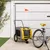 vidaXL remorque de vélo pour animaux de compagnie Fer vidaXL remorque de vélo pour animaux de compagnie Fer
