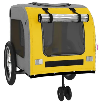vidaXL remorque de vélo pour animaux de compagnie Fer vidaXL remorque de vélo pour animaux de compagnie Fer