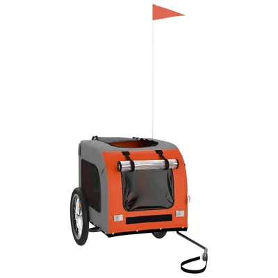 vidaXL Remorque de vélo pour chien Oxford