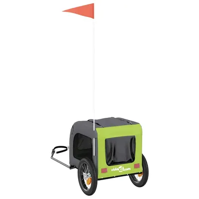 vidaXL remorque de vélo pour animaux de compagnie Fer vidaXL remorque de vélo pour animaux de compagnie Fer
