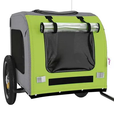 vidaXL remorque de vélo pour animaux de compagnie Fer vidaXL remorque de vélo pour animaux de compagnie Fer
