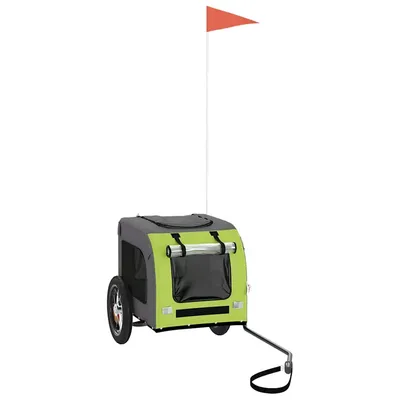 vidaXL remorque de vélo pour animaux de compagnie Fer