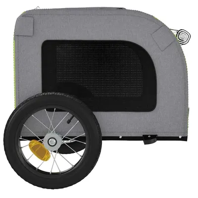 vidaXL remorque de vélo pour animaux de compagnie Fer vidaXL remorque de vélo pour animaux de compagnie Fer