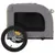 vidaXL remorque de vélo pour animaux de compagnie Fer
