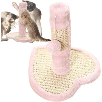 Griffoir pour Chat, Poteau à gratter avec Boule pendante