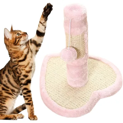 Griffoir pour Chat, Poteau à gratter avec Boule pendante