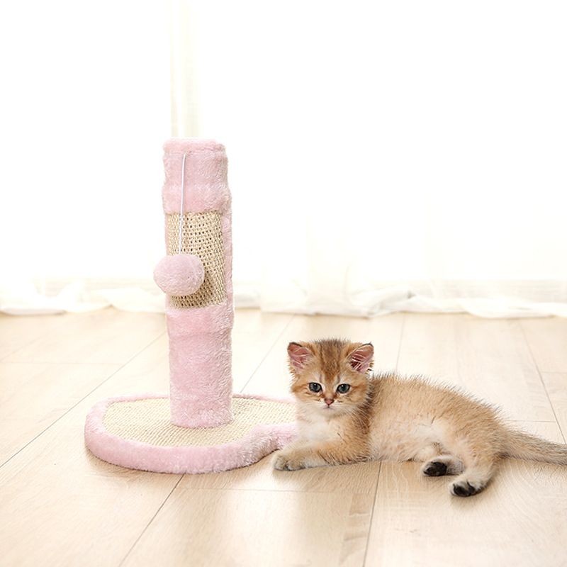 Griffoir pour Chat, Poteau à gratter avec Boule pendante