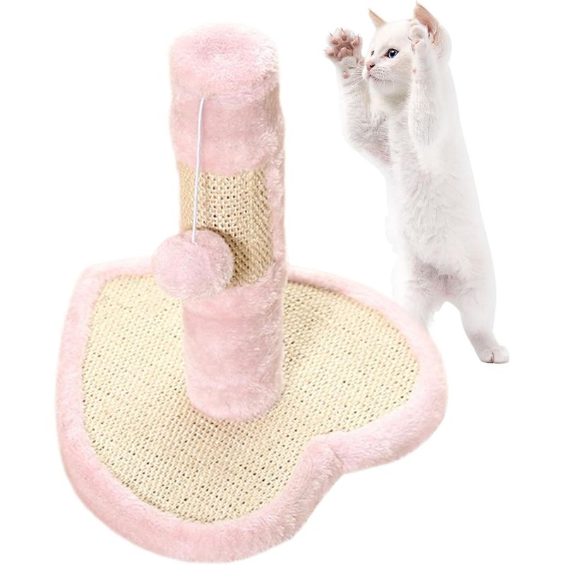 Griffoir pour Chat, Poteau à gratter avec Boule pendante