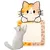 Tapis griffoir autocollant pour chat